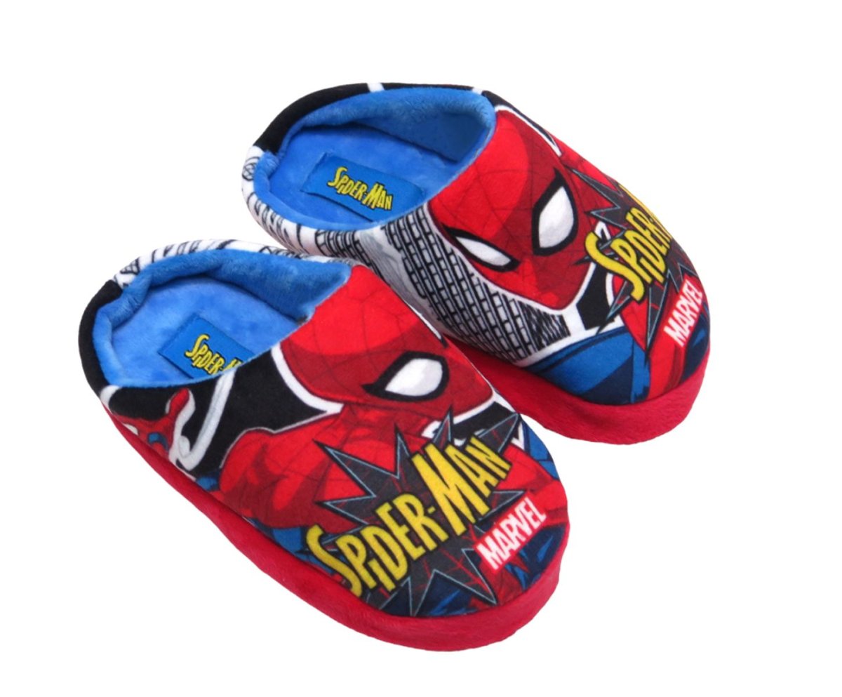 Chinela Pantufla Espumon Spiderman- Hombre araña