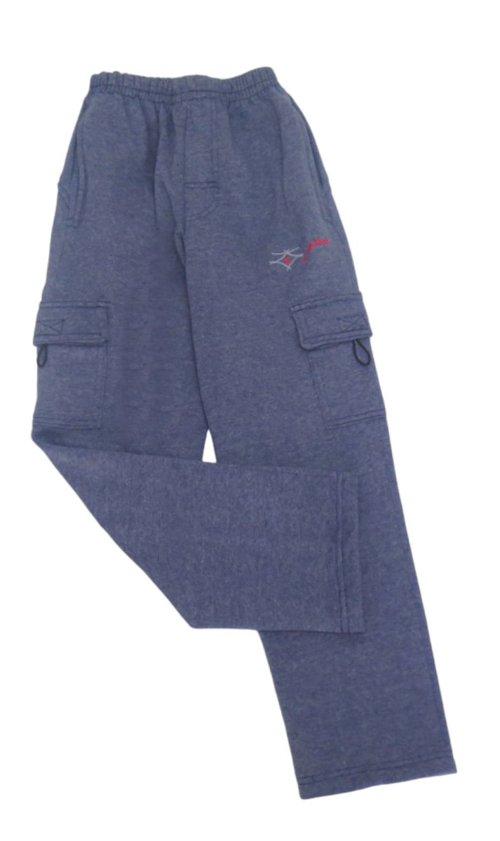Pantalon Cargo frizado con Bolsillo
