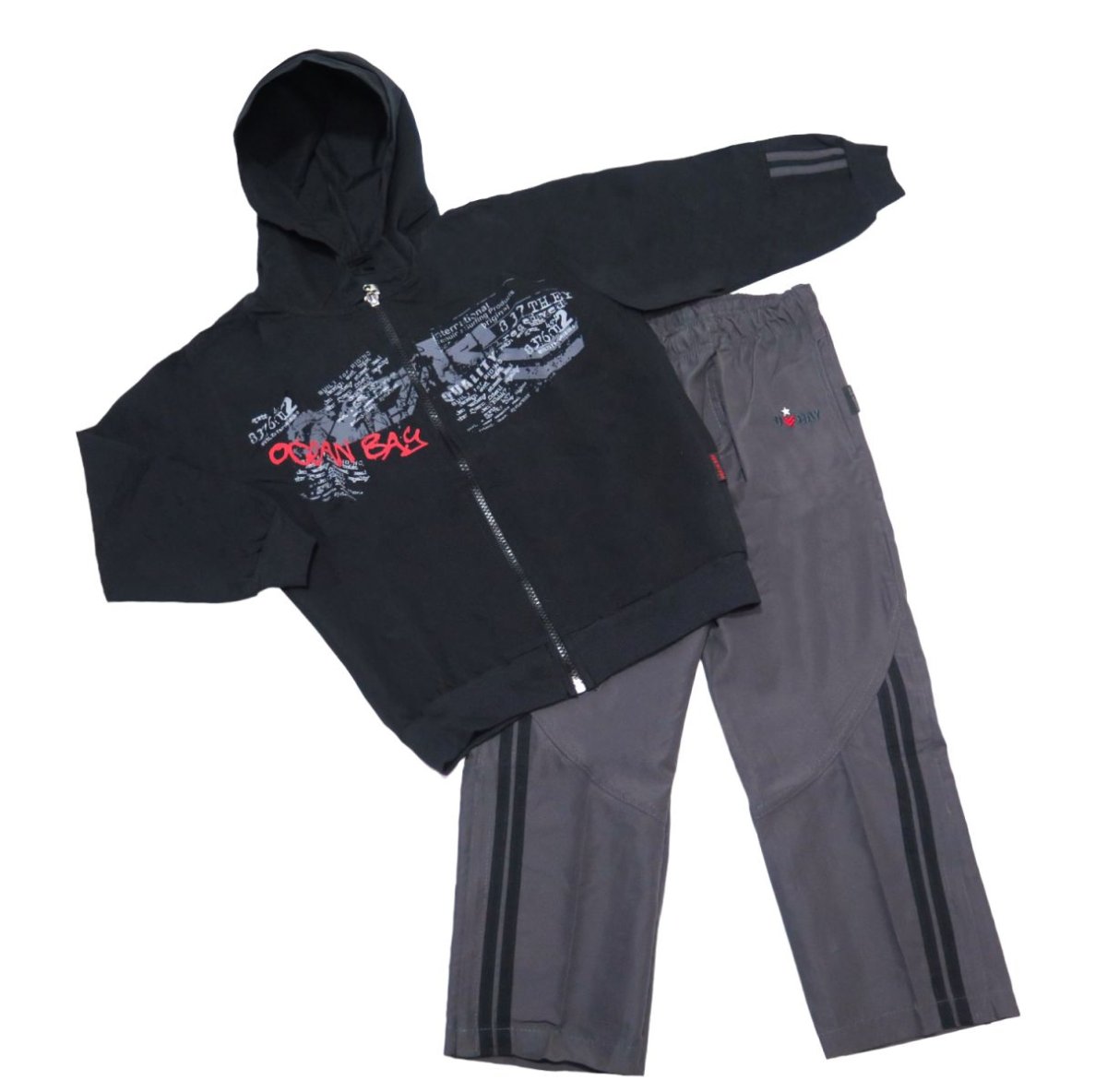 Conjunto Microfibra Campera y Pantalon Estampado