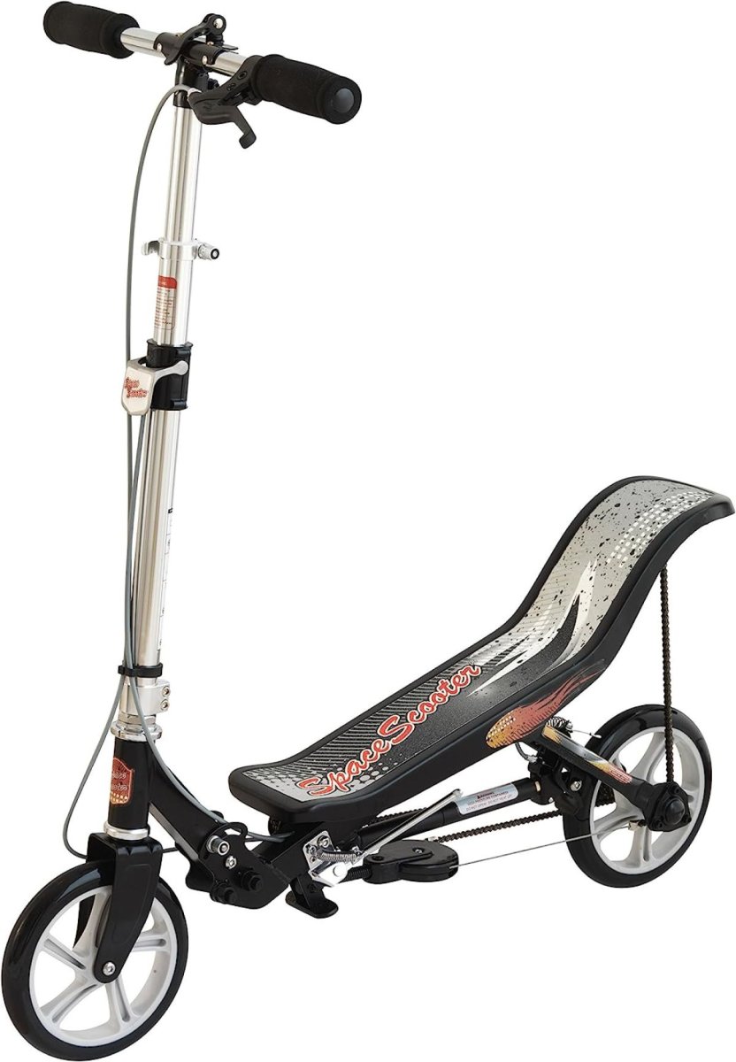 Space Scooter Con Freno Suspencion Neumática Y Plegado Compacto -OUTLET