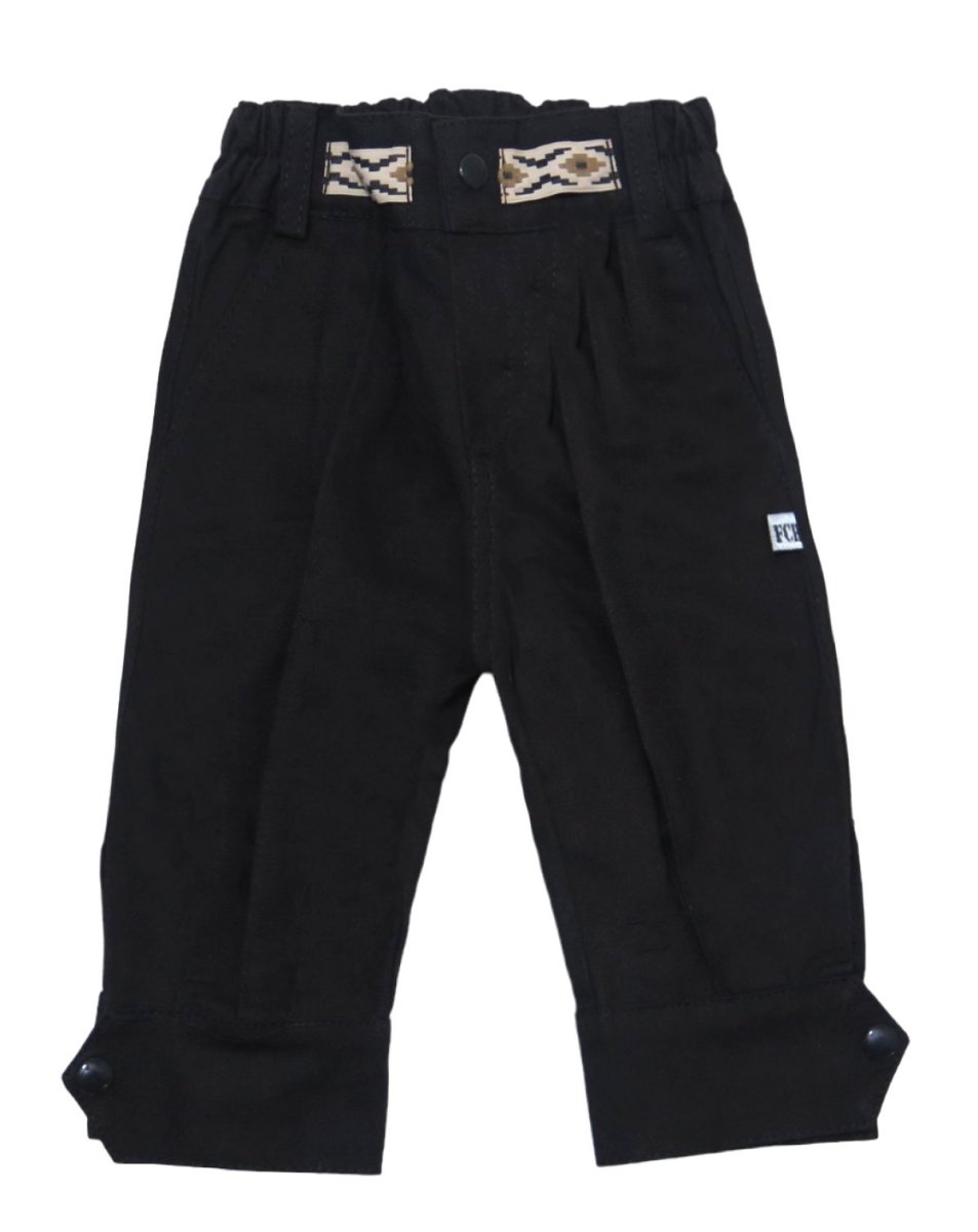 Pantalon de Puño Garbadina con guarda pampa