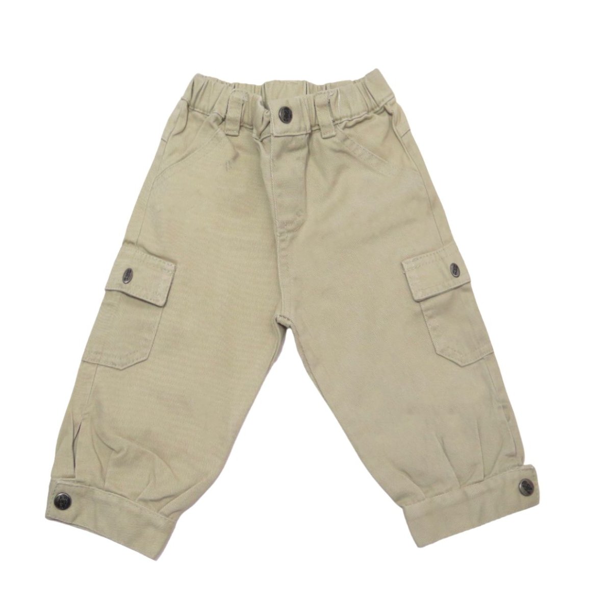 Pantalon Gabardina con Puño tipo cargo