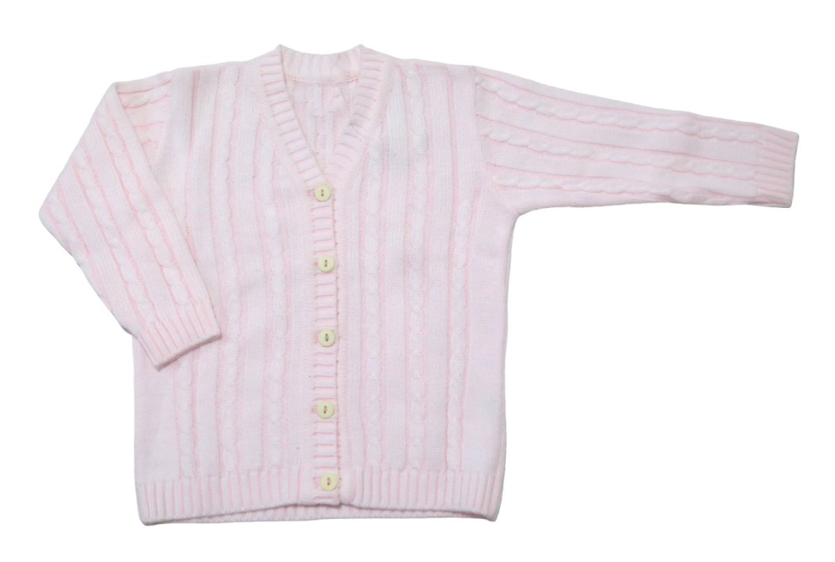 Saquito de Cashmilon Escote en V con Ochos