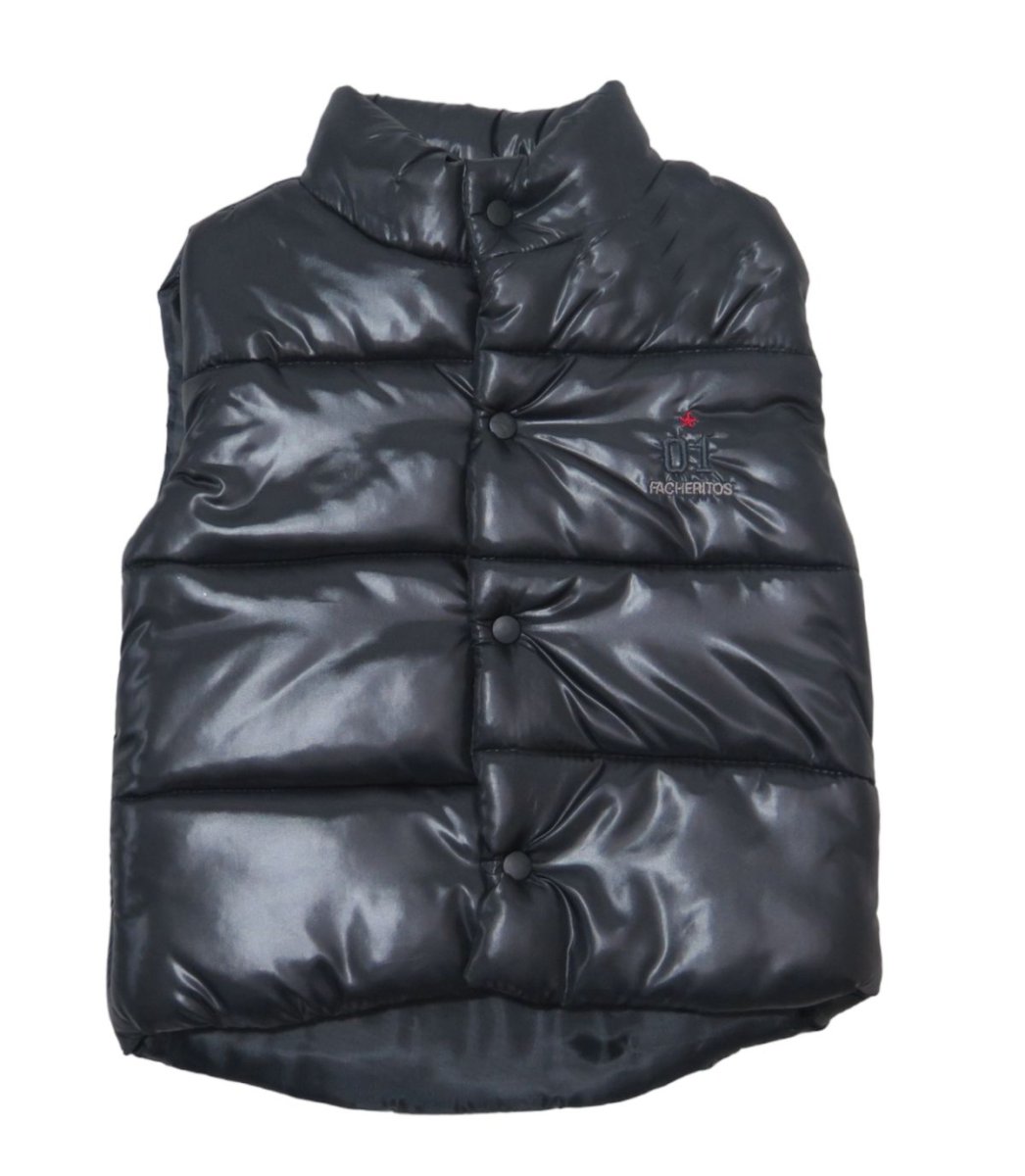 Chaleco Nylon con Wata Liso