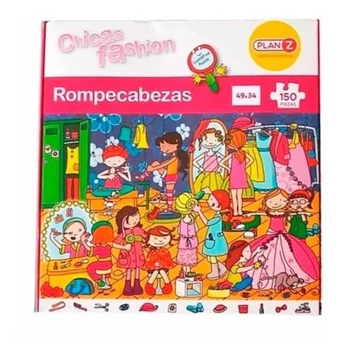Puzzle Rompecabezas Chicas Fashion - 150 Piezas