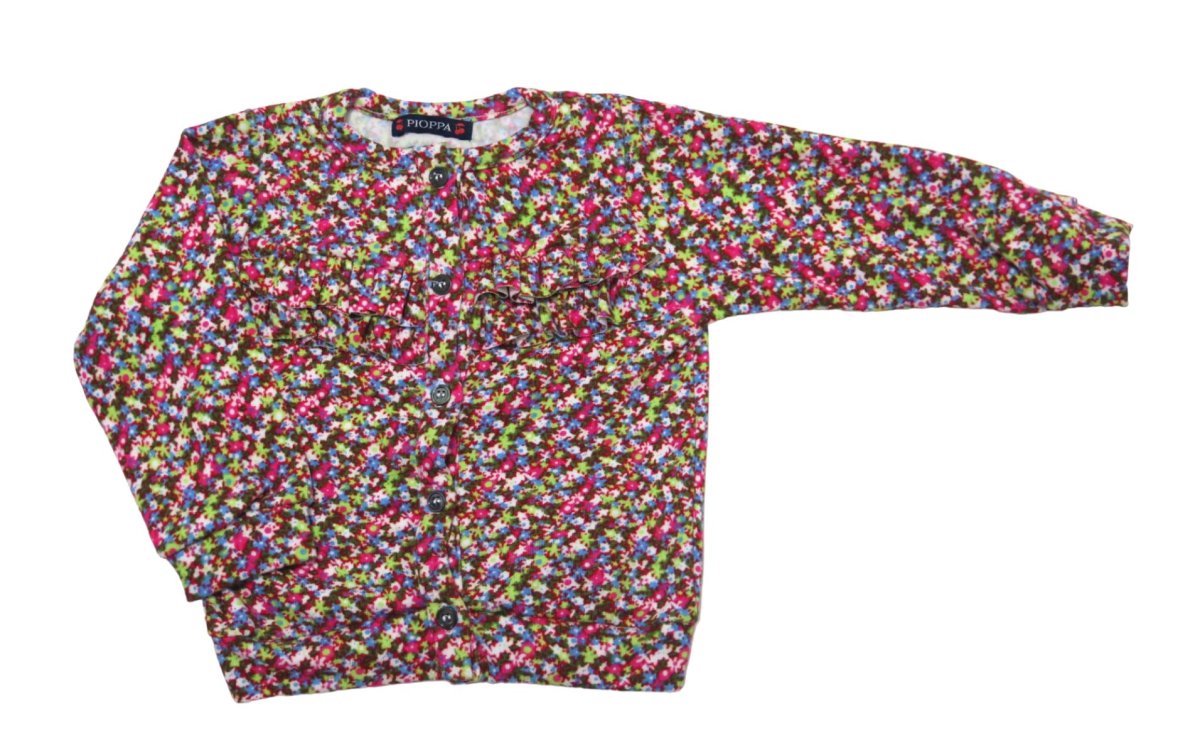 Saco Bremer Floreado Con Volados