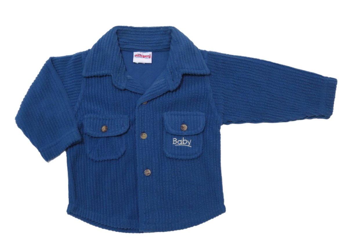 Camisa Manga Larga Corderoy Baston largo