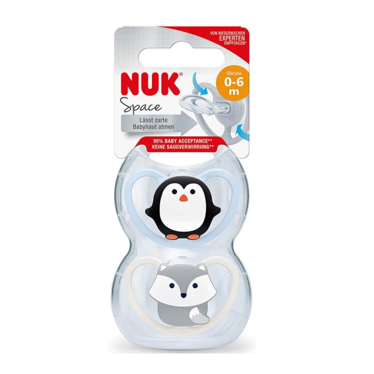 Chupete Space x2 0 - 6m