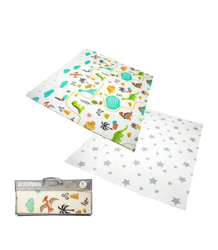Alfombra Antigolpes Plegable Infantil Reversible 196Cm X 180Cm