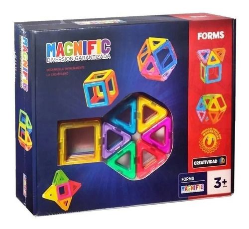 Magnific Forms - Bloques Didacticos Magneticos - 14 Piezas