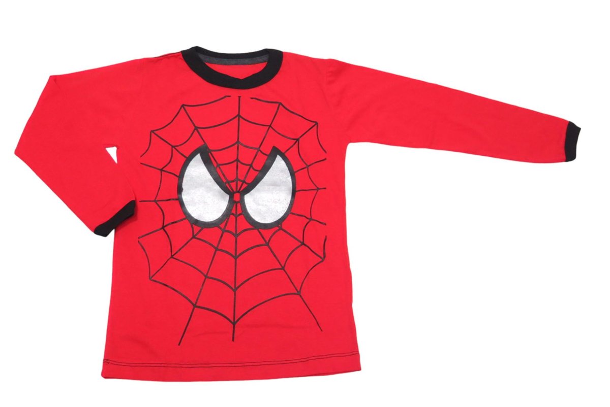 Remera Personajes Manga Larga Spiderman