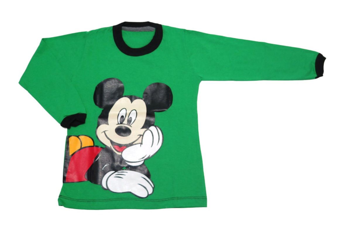 Remera Personajes Manga Larga Mickey