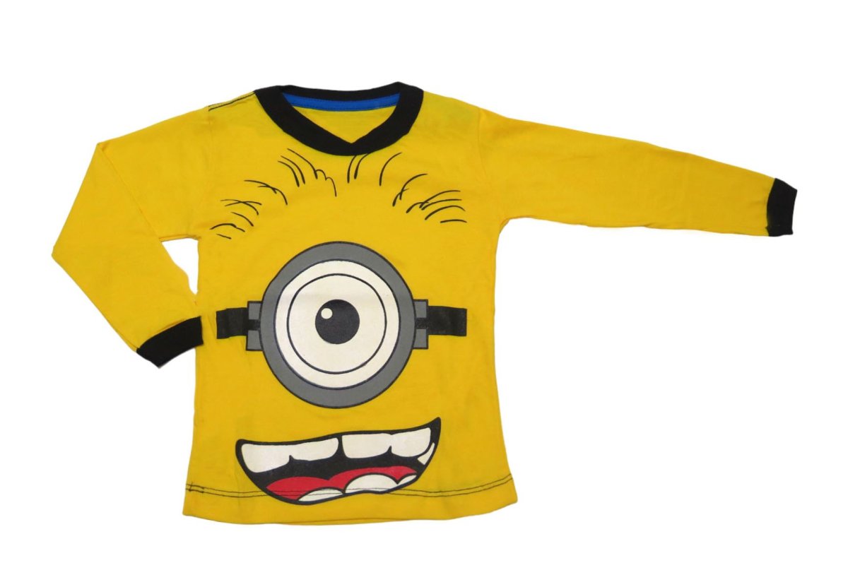 Remera Personajes Manga Larga Minions