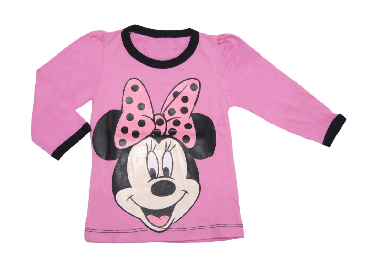 Remera Personajes Manga Larga Minnie