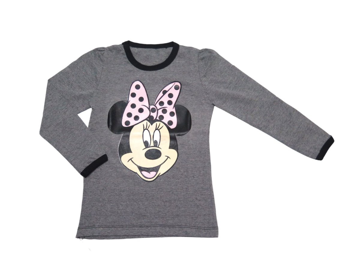 Remera Personajes Manga Larga Minnie