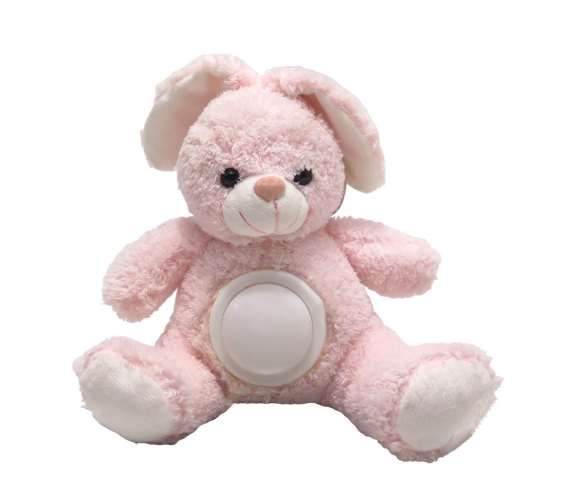 Dalma Toys Peluche de toalla luz de noche en panza