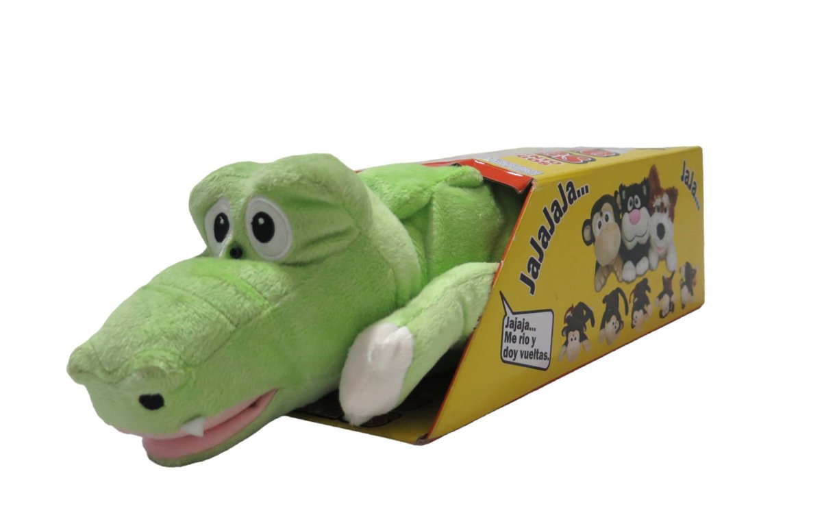 Mono - Burro - Perro peluche que se mata de risa Rie y se revuelca por el piso jajaja Chuckle Buddies