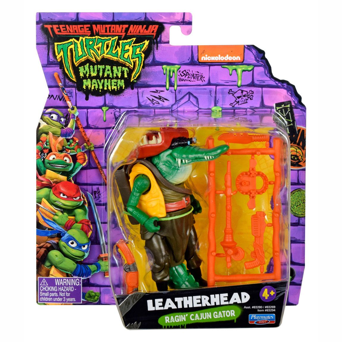 Figura Tortugas Ninjas - Teenage Mutant Ninja Turtles - Leatherhead
