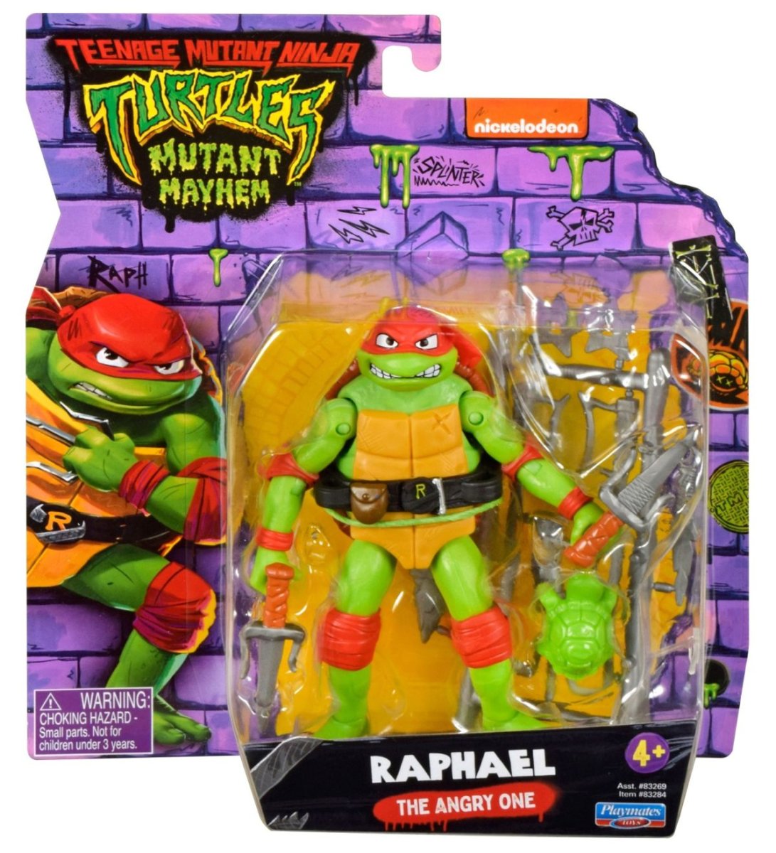 Figura Tortugas Ninjas - Teenage Mutant Ninja Turtles - Rafael