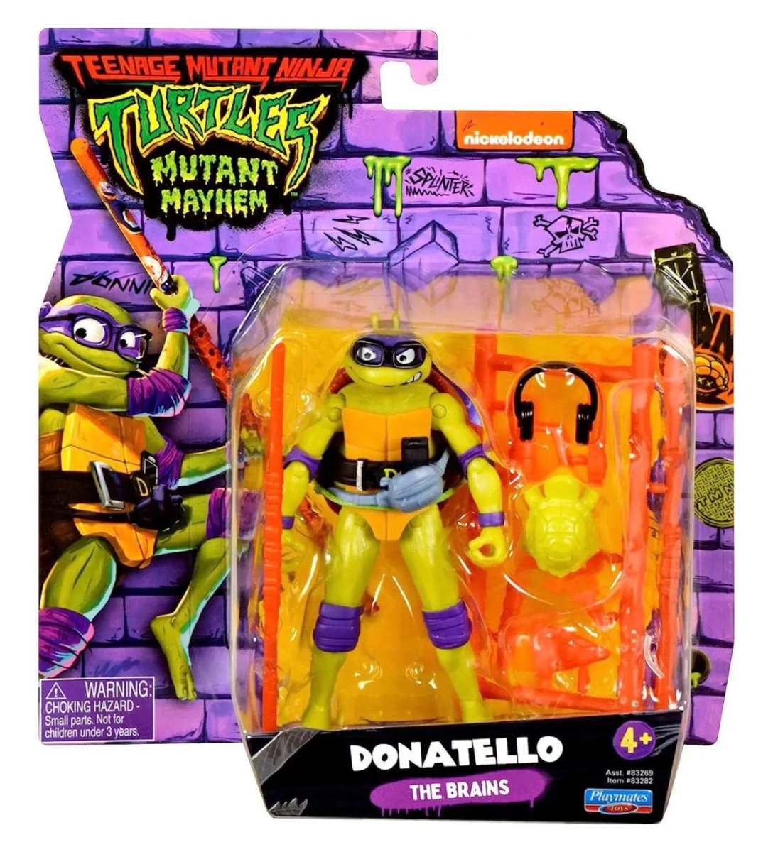 Figura Tortugas Ninjas - Teenage Mutant Ninja Turtles - Donatello