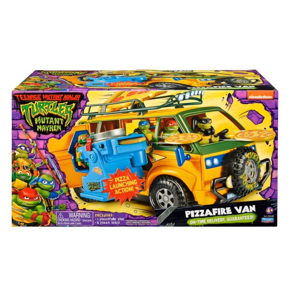Pizzafire Van - Tortugas Ninjas - Teenage Mutant Ninja Turtles - Lanzador De Pizza