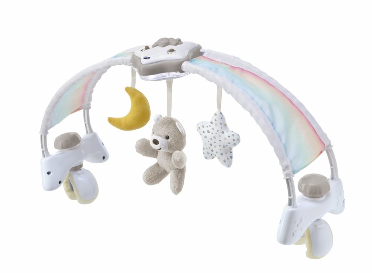 Arco Para La Cuna 2 En 1 Con Luz Y Melodias - Rainbow Sky