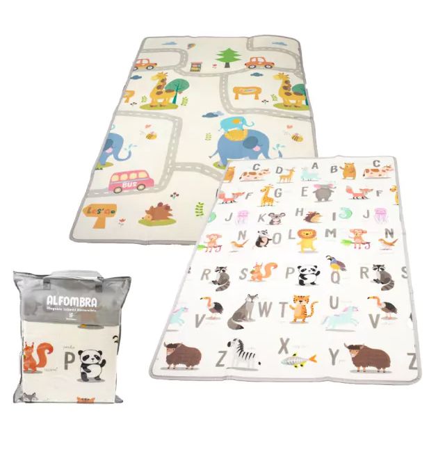 Alfombra Antigolpes Plegable Infantil Reversible 180Cm X 120Cm