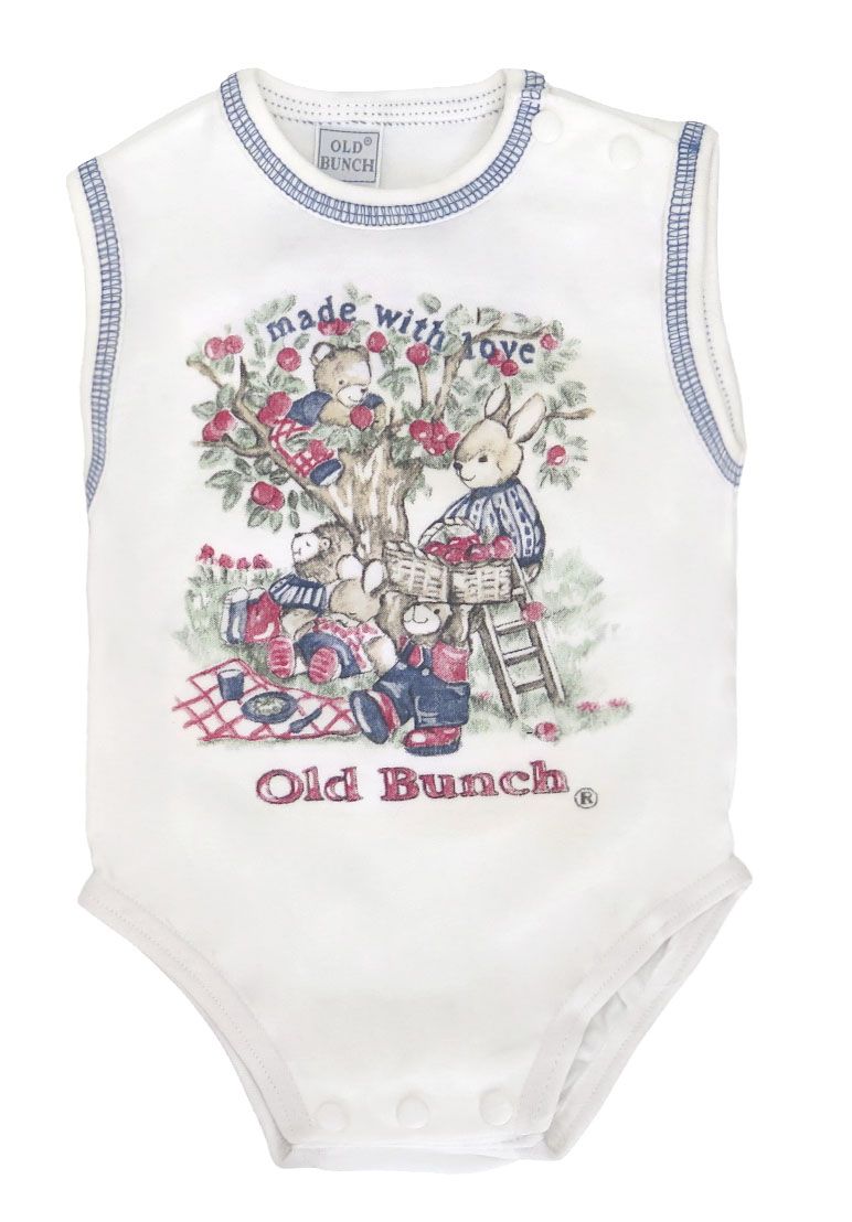 Body sin Mangas Estampado Animales en el Bosque