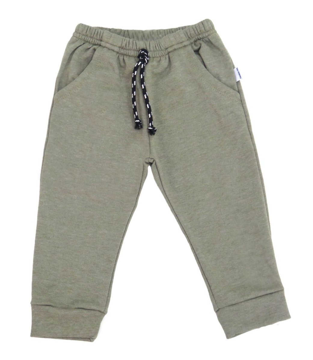 Pantalon De Algodon Rustico Con Puño Varon