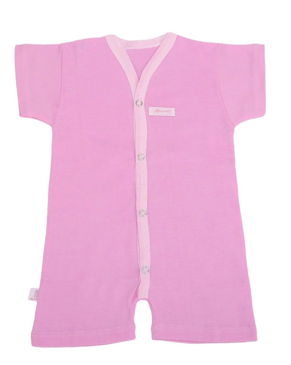 Body  Manga Corta Liso  Algodon