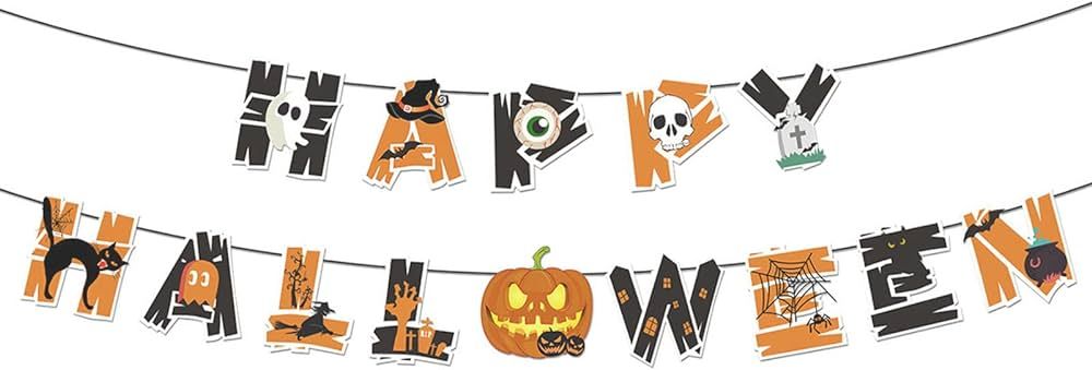 Guirnalda Decoracion Happy Halloween