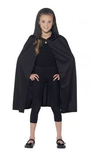 Capa Con Capucha - Accesorio Disfraz Halloween