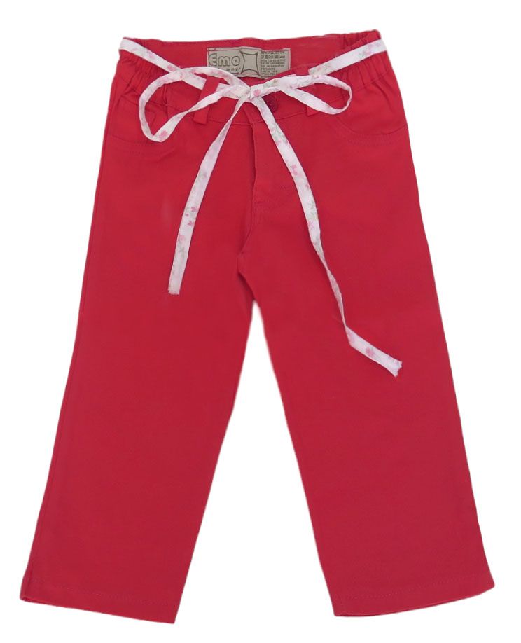 Pescadora de Gabardina con Cinturon de Tela Floreado