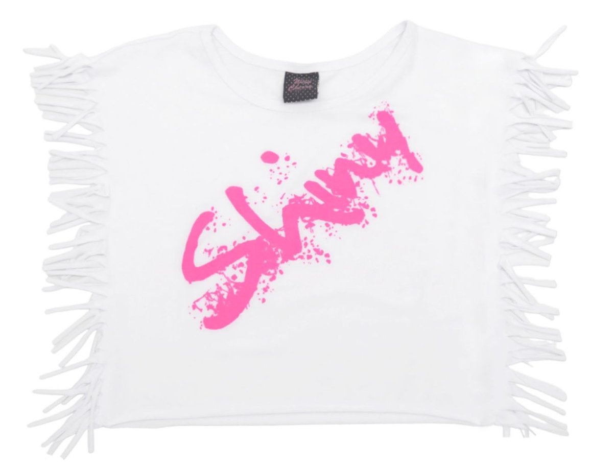 Pupera De Modal Con Flecos Y Estampado