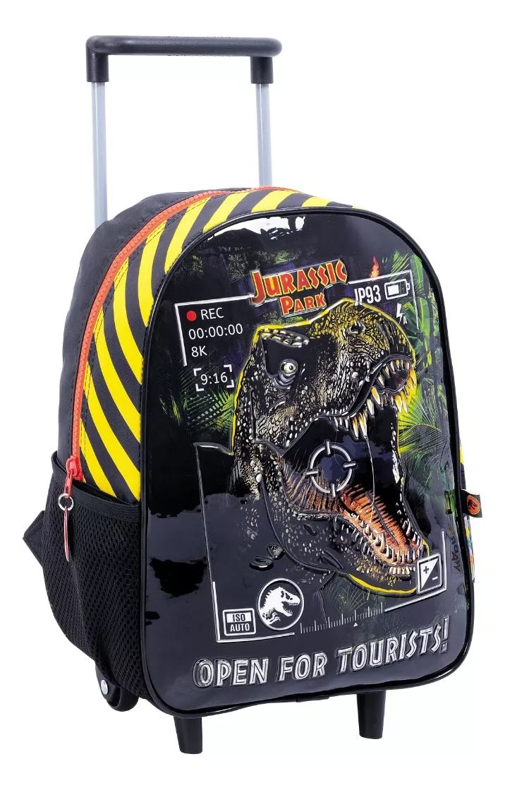 Mochila Con Carro Jardin Jurassic World - 12 Pulgadas