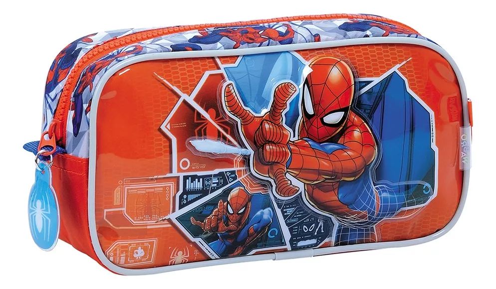 Cartuchera Spiderman- Hombre Araña - 1 Cierre