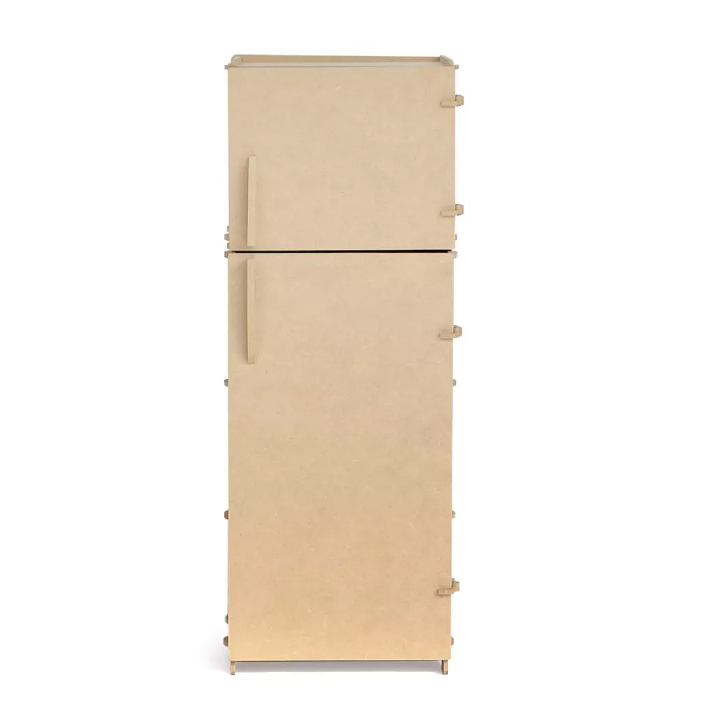 Heladera + Freezer Montessori - En Madera MDF