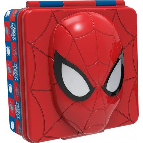 Vianda Sandwichera 3D Spiderman- Hombre Araña