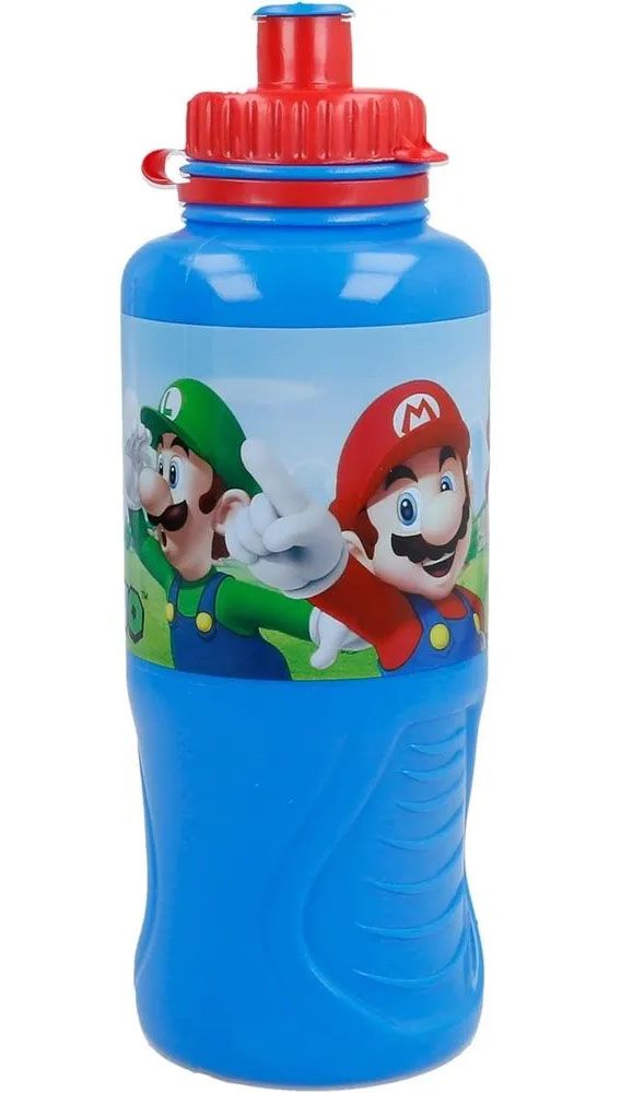 Botella Con Pico Sport 430ml Super Mario