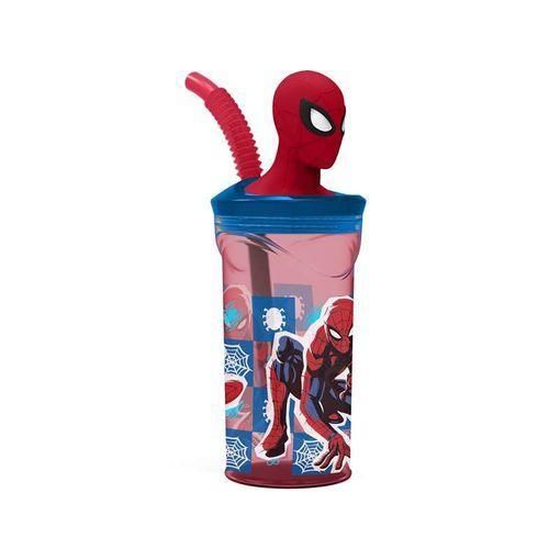 Vaso 360ml Figura 3D Spiderman - Hombre Araña
