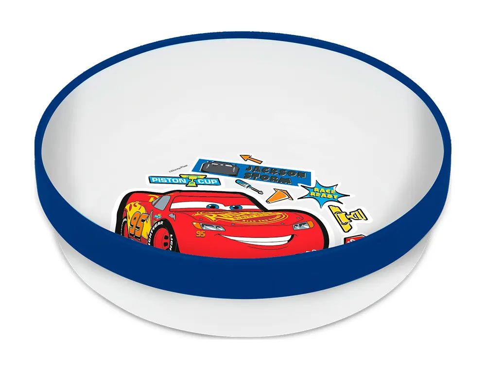 Bowl Antideslizante Apto Microondas Cars