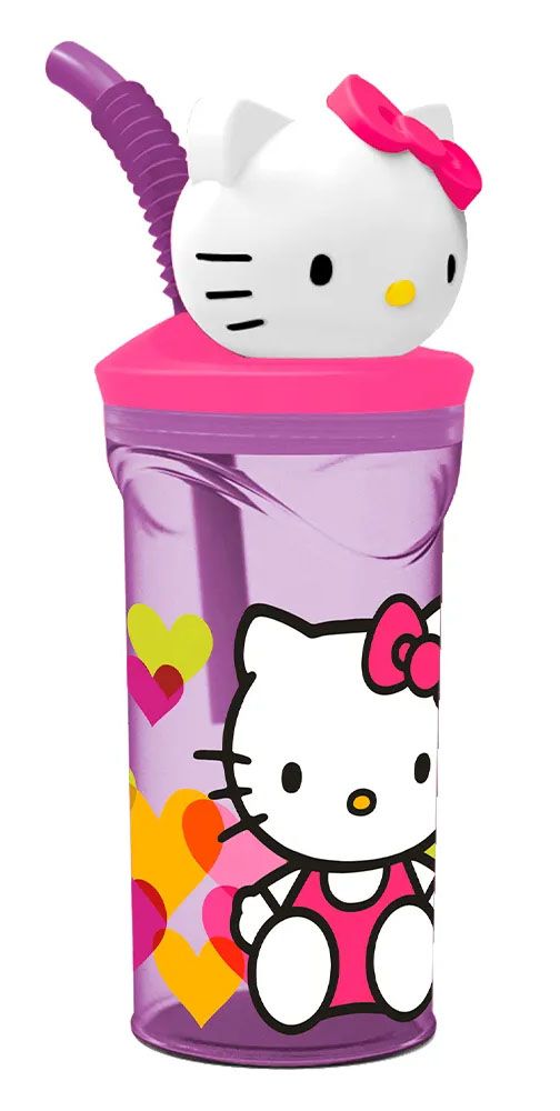 Vaso 360ml Figura 3D Hello Kitty