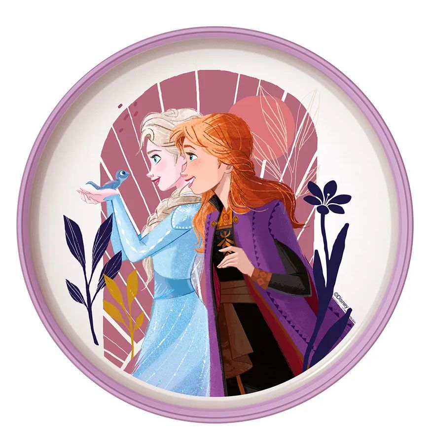 Plato Hondo Apto Microondas Frozen