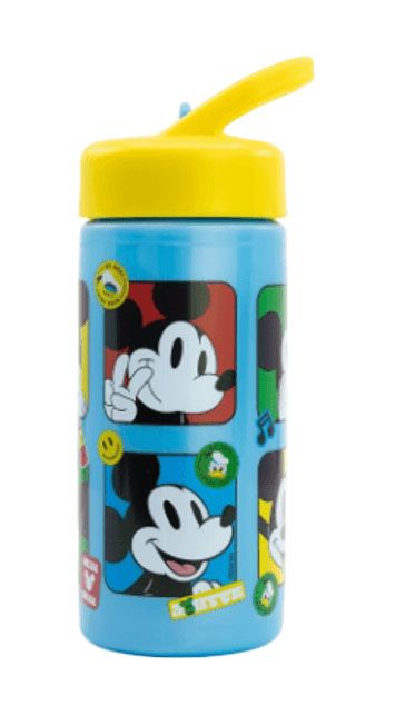 Botella 410ml Con Pico Rebatible Mickey