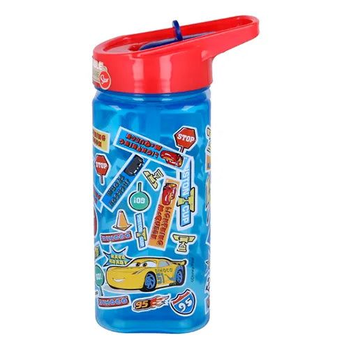 Botella 510ml Con Pico Rebatible Cars