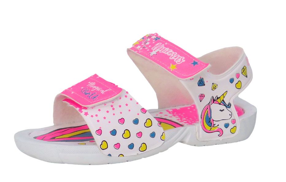 Sandalia Doble Velcro Unicornio