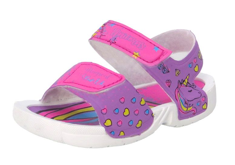 Sandalia Doble Velcro Unicornio