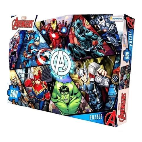 Puzzle Rompecabezas Marvel Avengers - 500 Piezas 67x50cm