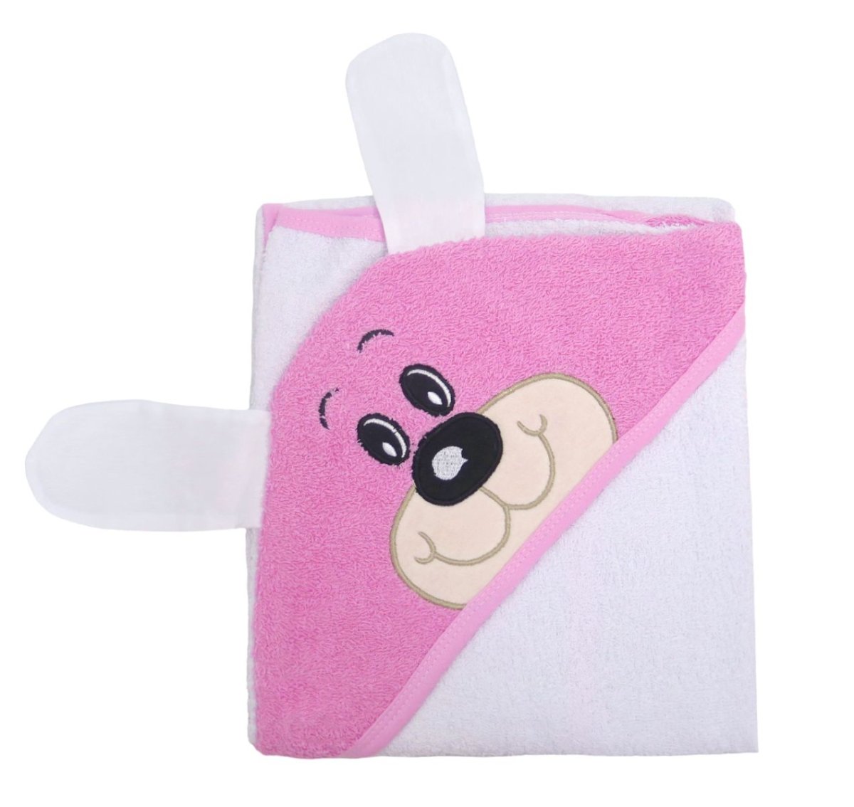 Toallon con Capucha Bordada Perrito