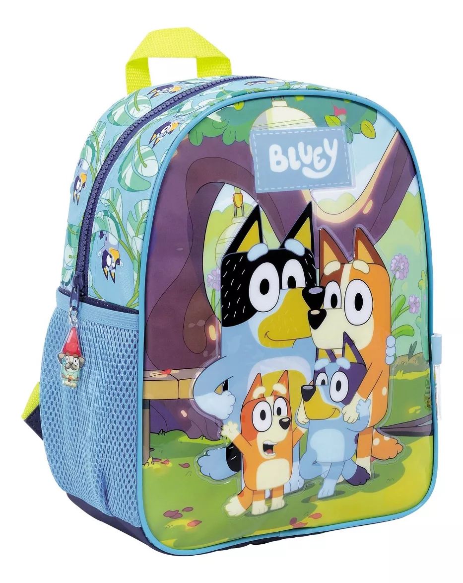 Mochila Escolar  Espalda Bluey - 12 Pulgadas